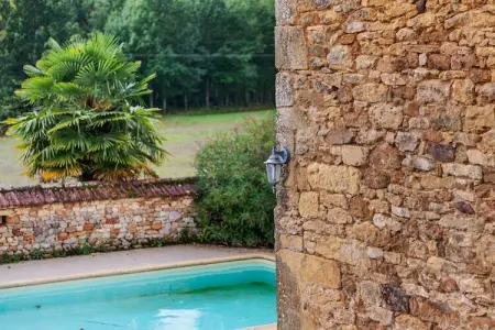 Maison fabuleuse, Maison de vacances vintage avec piscine privée à Loubejac - Photo 29