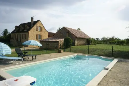 Maison de vacances Prats du Périgord  	Mas de Mouly, Luxueuse maison de vacances à Prats-du-Périgord avec piscine - Photo 9