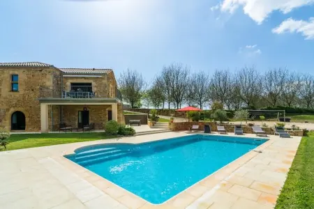 Maison de vacances Mazeyrolles 8p, Maison de vacances paisible à Mazeyrolles avec piscine - Photo 9