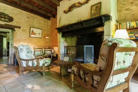 La Chaumière, Gîte patrimonial en Aquitaine avec piscine partagée - Photo 6