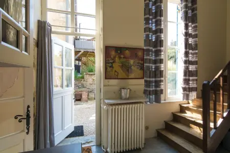 Gîte du Château, Maison de vacances moderne à Chaleix avec jardin privé - Photo 9