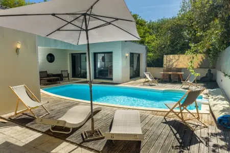 Ti Levenez, Belle villa avec piscine privée à Plomeur - Photo 5