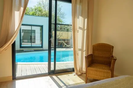 Ti Levenez, Belle villa avec piscine privée à Plomeur - Photo 25