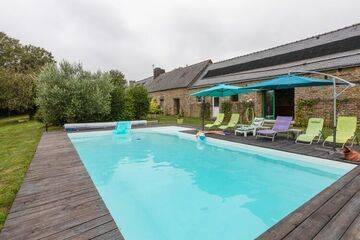 Location Bretagne, Maison à Querrien, Maison avec piscine et sauna - N°522920