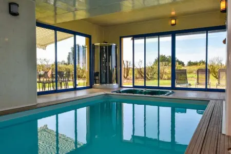 Villa Goéland, Villa à Moëlan-sur-Mer avec piscine intérieure,jacuzzi,sauna - Photo 10