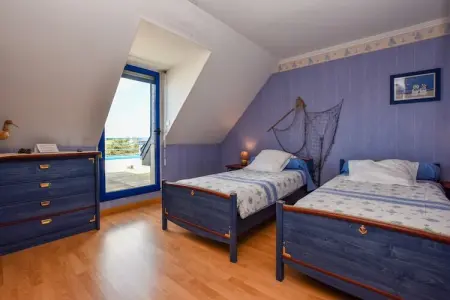 Villa Goéland, Villa à Moëlan-sur-Mer avec piscine intérieure,jacuzzi,sauna - Photo 14