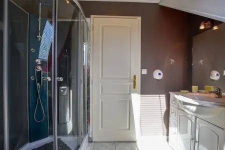 Villa Goéland, Villa à Moëlan-sur-Mer avec piscine intérieure,jacuzzi,sauna - Photo 18