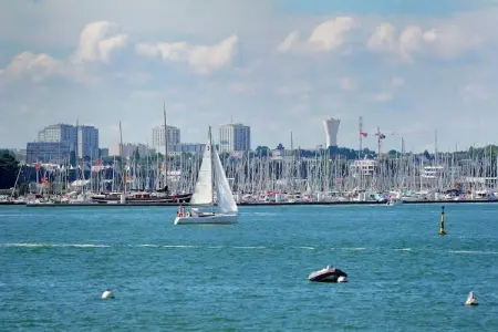 Maison mitoyenne dans un parc animalier proche mer, Maison de vacances moderne à Clohars-Carnoët près de la mer - Photo 17