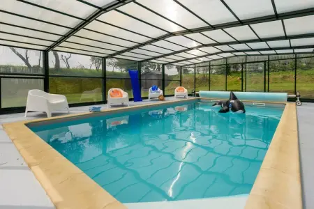 Le Trio, Gîte chic à Plouguin en France avec piscine privée - Photo 7
