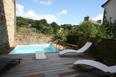 Sur les Quais, Villa de luxe à Pont-Aven avec piscine privée - Photo 0