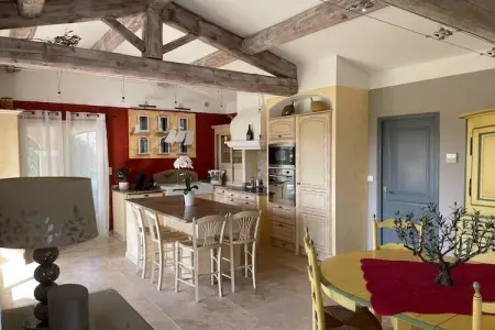 Villa confortable à Roquemaure avec piscine privatisée - Photo 11