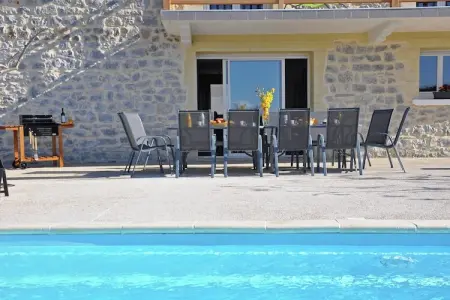 Le Malcap, Villa de luxe avec piscine privée à Saint-Victor-de-Malcap - Photo 11