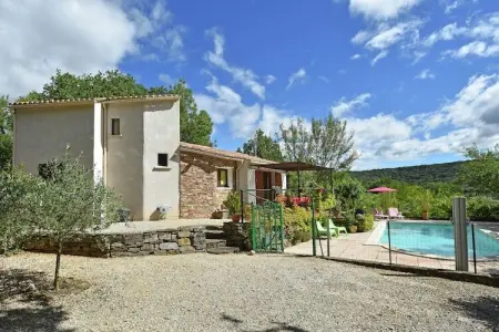 Les Chênes- SAINT-BRÈS, Villa ancienne avec piscine privée à Saint-Brès - Photo 16