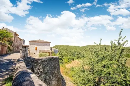 La Bise, Maison avec belle vue à Montclus,15km de Vallon Pont d'Arc - Photo 7