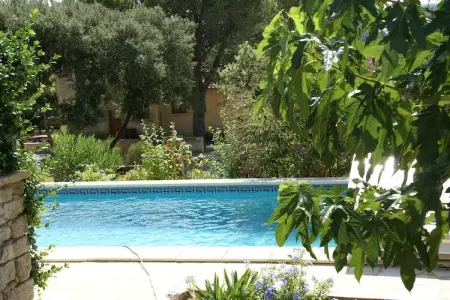 Maison de vacances - SAINT-MAXIMIN, Belle maison de vacances avec air et piscine privée près d'Uzès - Photo 23