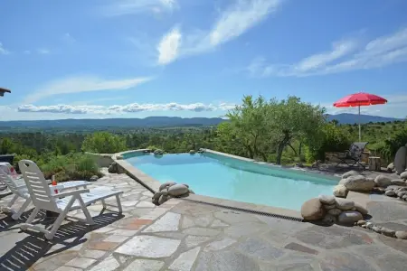 Le Mas Enchanteur, Villa traditionnelle avec piscine privée aux Mages - Photo 6