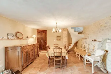 Le Mas Enchanteur, Villa traditionnelle avec piscine privée aux Mages - Photo 9
