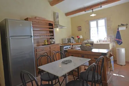 Le Mas Enchanteur, Villa traditionnelle avec piscine privée aux Mages - Photo 15