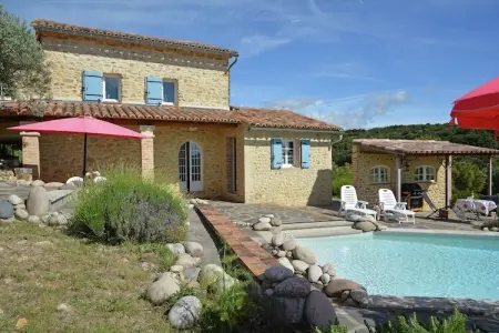 Le Mas Enchanteur, Villa traditionnelle avec piscine privée aux Mages - Photo 27