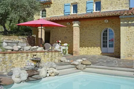 Le Mas Enchanteur, Villa traditionnelle avec piscine privée aux Mages - Photo 32