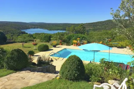 Villa Pasmal, Joli gîte avec piscine privée et vaste vue sur le lac du Verdon - Photo 20