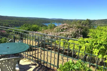 Villa Pasmal, Joli gîte avec piscine privée et vaste vue sur le lac du Verdon - Photo 21