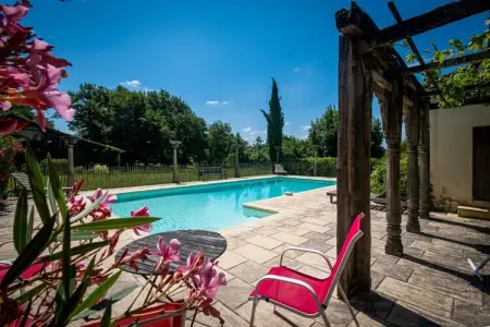 Villa Le Houga, Belle ferme avec piscine privée à Toujouse en France - Photo 4