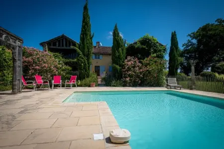 Villa Le Houga, Belle ferme avec piscine privée à Toujouse en France - Photo 29