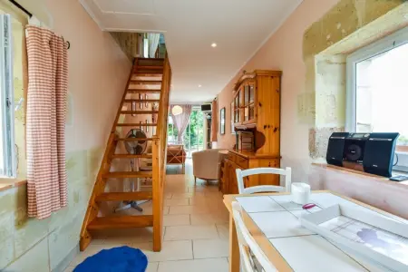 Le Pigeonnier, Beau pigeonnier rénové avec piscine, vignoble de l'Entre-deux-Mers. - Photo 5