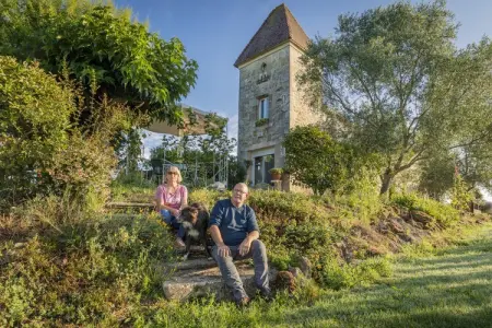 Le Pigeonnier, Beau pigeonnier rénové avec piscine, vignoble de l'Entre-deux-Mers. - Photo 47