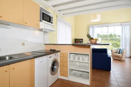 Les Greens du Bassin 5, Maison de vacances mitoyenne dans un environnement verdoyant - Photo 4