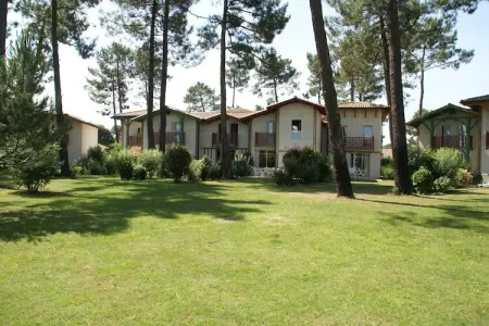 Les Greens du Bassin 5, Maison de vacances mitoyenne dans un environnement verdoyant - Photo 10