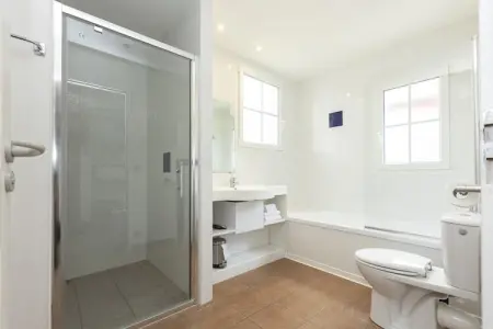 Les Greens du Bassin 5, Maison de vacances mitoyenne dans un environnement verdoyant - Photo 29