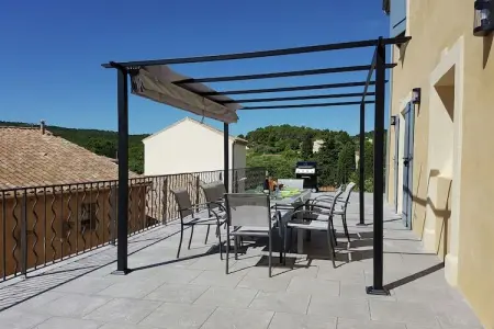 Maison Piscine Village Vue Imprenable, Villa de luxe à Montouliers avec piscine privée - Photo 6