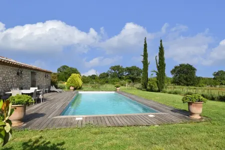 Domaine de Lavit, Villa traditionnelle avec jardin privé à Viols-en-Laval - Photo 5