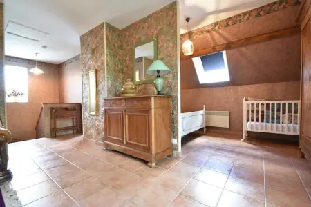 La Riviere, Maison de vacances de charme à Faverolles, piscine et étang - Photo 12