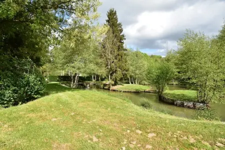 La Riviere, Maison de vacances de charme à Faverolles, piscine et étang - Photo 26