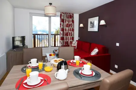 Les Balcons d'Auréa 3, Appartement confortable, lave-vaisselle, à 100 m des pistes - Photo 9