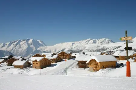 Les Chalets de l'Altiport 5, Chalet luxueux avec cheminée dans la région de l'Alpe d'Huez - Photo 20