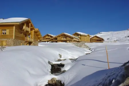 Les Chalets de l'Altiport 3, Chalet luxueux avec cheminée dans la région de l'Alpe d'Huez - Photo 27