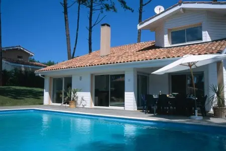 Villas du Club Royal Aquitaine 1, Belle villa avec piscine privée à 900m de la plage - Photo 5