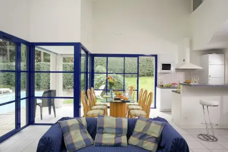 Villas du Club Royal Aquitaine 1, Belle villa avec piscine privée à 900m de la plage - Photo 6