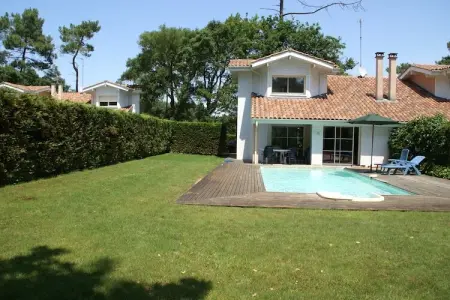 Villas du Club Royal Aquitaine 1, Belle villa avec piscine privée à 900m de la plage - Photo 21