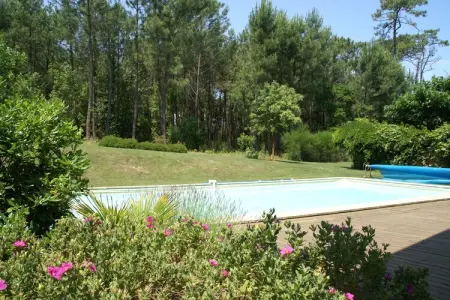 Villas du Club Royal Aquitaine 1, Belle villa avec piscine privée à 900m de la plage - Photo 23