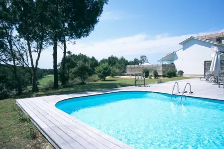 Villas du Club Royal Aquitaine 1, Belle villa avec piscine privée à 900m de la plage - Photo 25