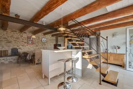 Maison à la campagne, Maison de Vacances à Saint-Beauzire avec Jardin, Terrasse Toit - Photo 5