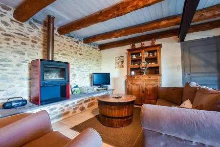 Maison à la campagne, Maison de Vacances à Saint-Beauzire avec Jardin, Terrasse Toit - Photo 13