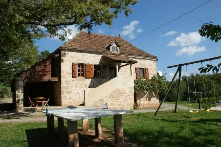 Maison de vacances Rueyres, Charmante maison de vacances à Rueyres avec piscine - Photo 26