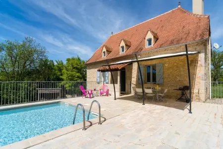 Maison de vacances Thémines, Superbe maison de vacances avec piscine privée à Thémines - Photo 10