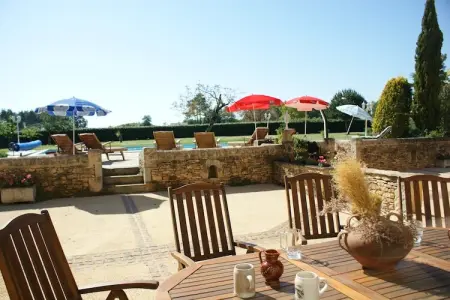 Maison de vacances Marminiac, Belle maison de vacances avec piscine chauffée à Marminiac - Photo 22